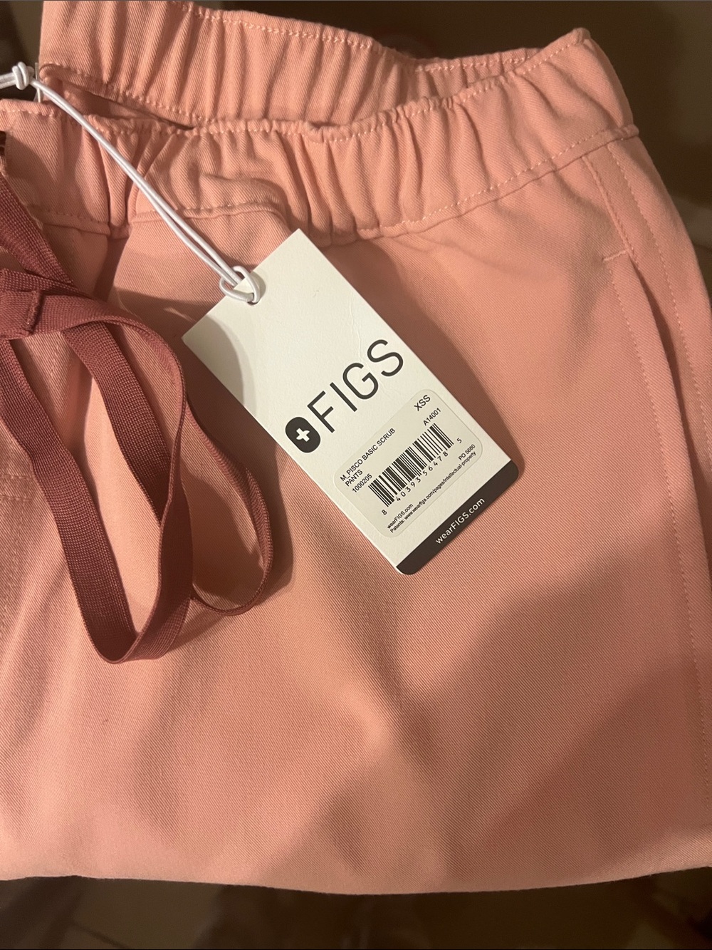 Men’s pisco FIGS Pink sand Scrub Pants